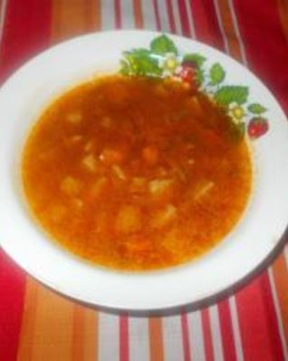 Рассольник в мультиварке с перловкой