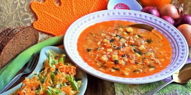 рыбный рассольник