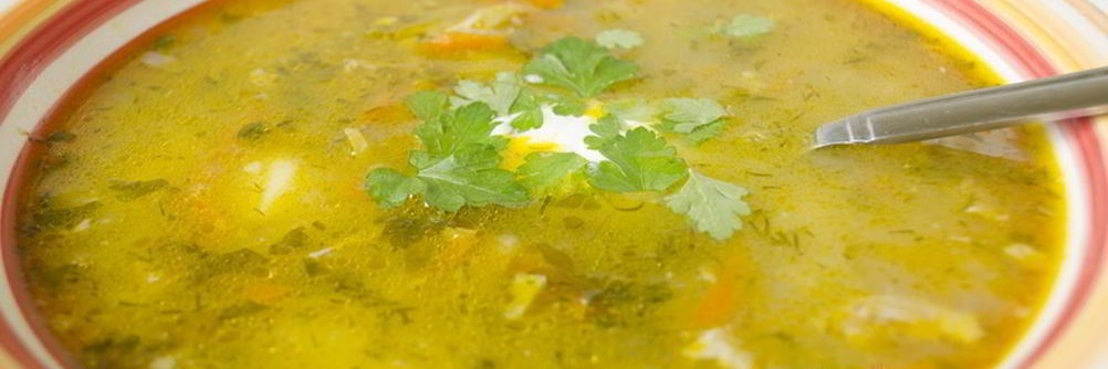 Суп Рассольник с рисом