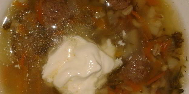 суп рассольник