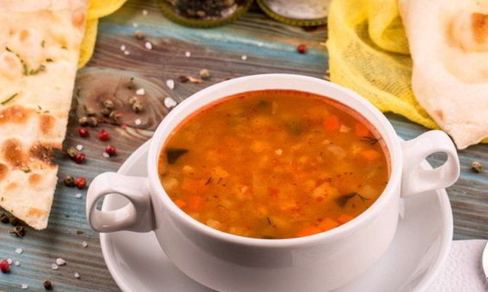 Рецепт вегетарианского рассольника с фасолью