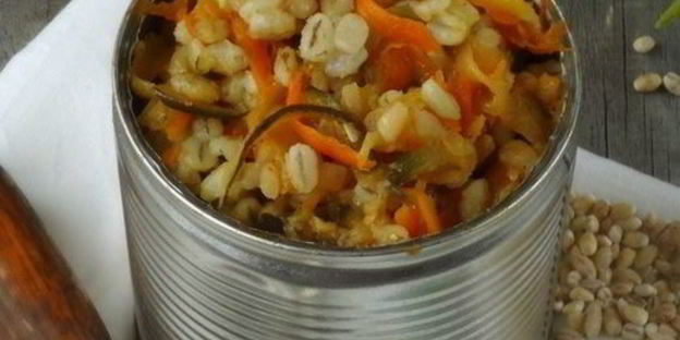 заготовка рассольника на зиму