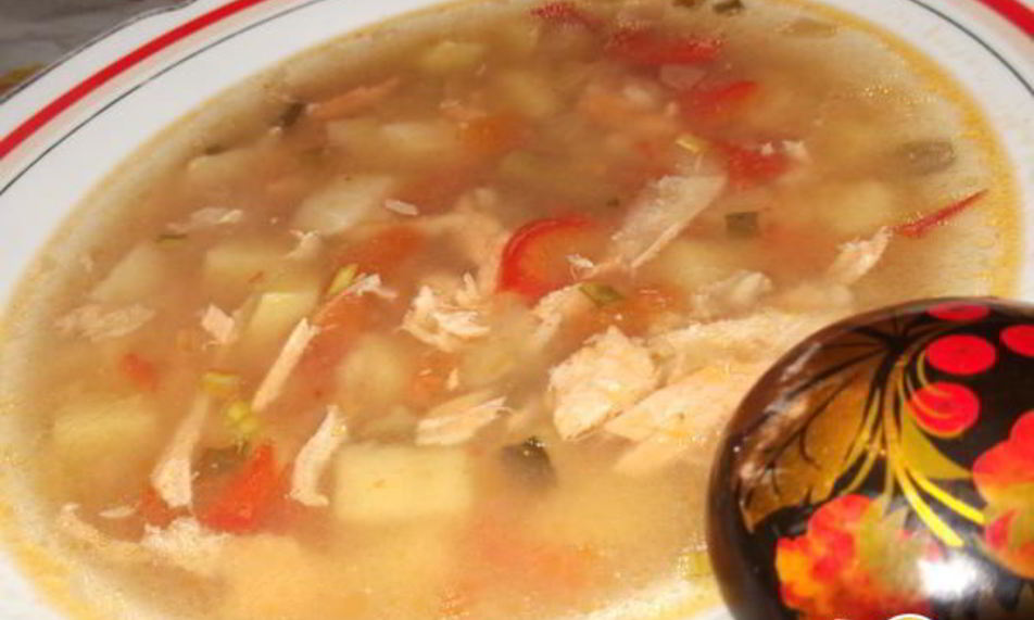 Рецепт рыбного супа с рисом и овощами