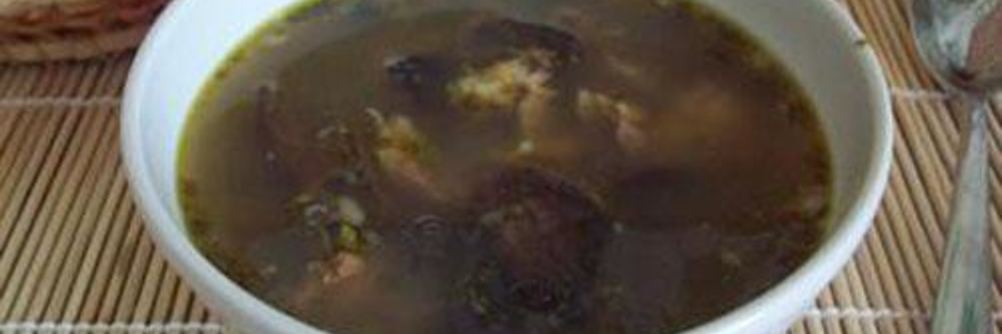 Кислые щи с грибами