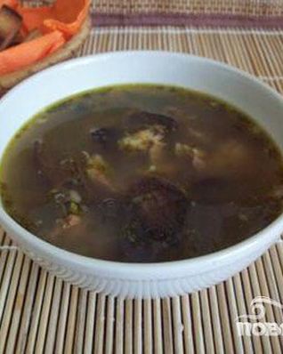 Кислые щи с грибами