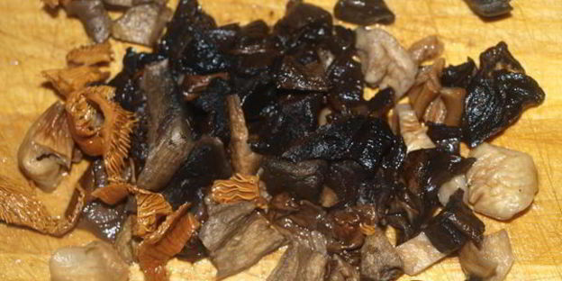 кислые щи с сухими грибами