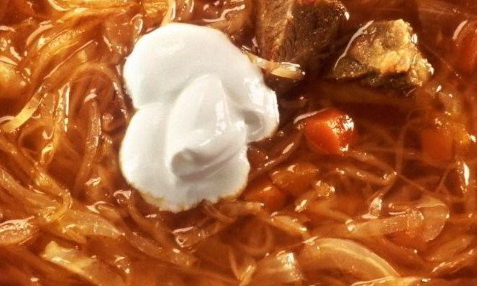 Рецепт красных щей