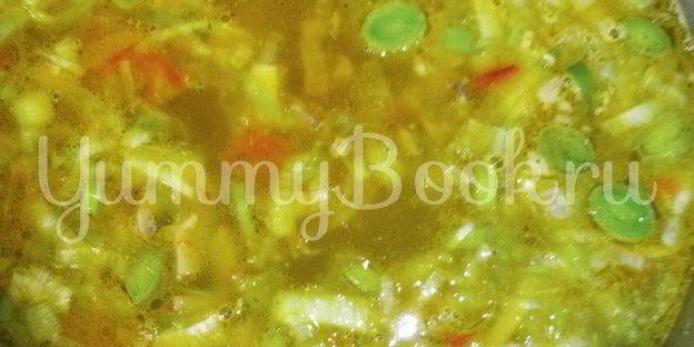 куриные щи с грибами и лапшой