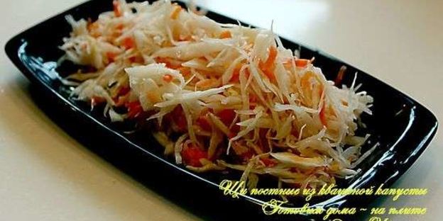постные щи из квашеной капусты