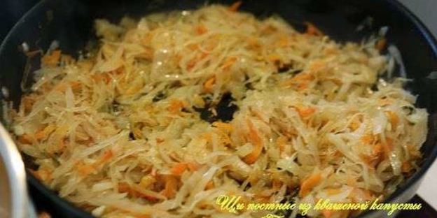 постные щи из квашеной капусты