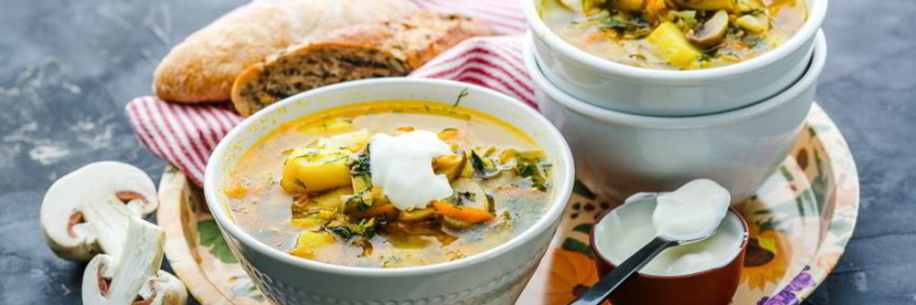 Постные щи из молодой капусты