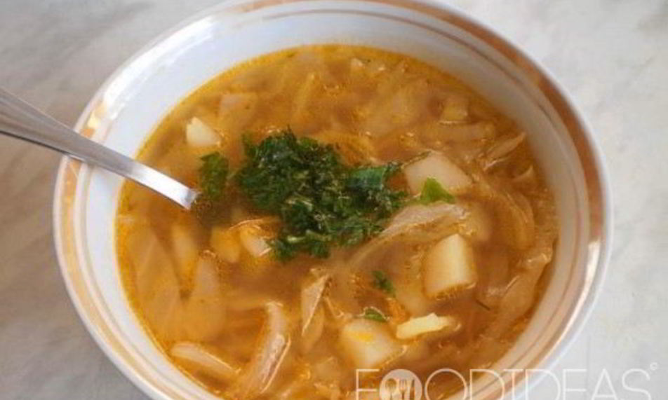 Рецепт постных щей из свежей капусты