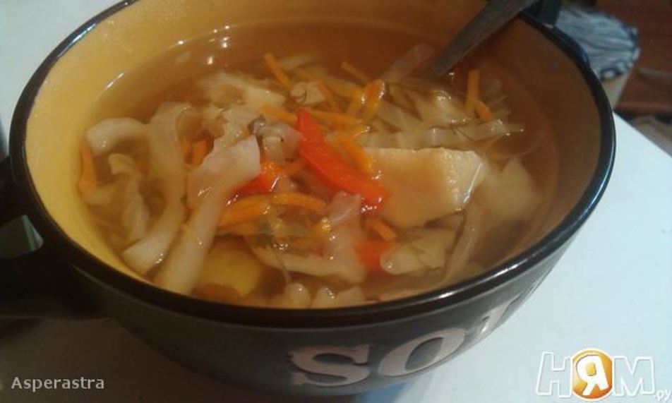 Рецепт постных щей с грибами