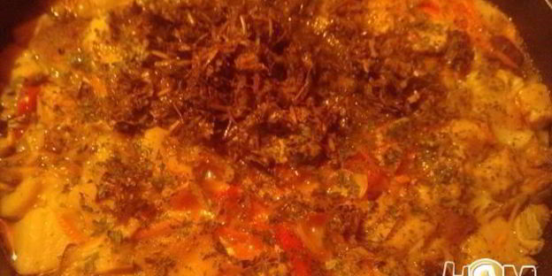 постные щи с грибами