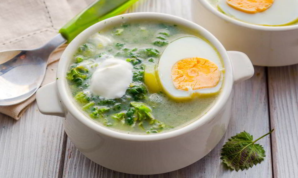 Рецепт щей из крапивы