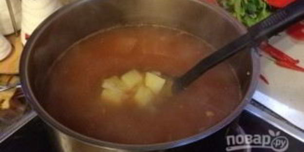 щи из кролика