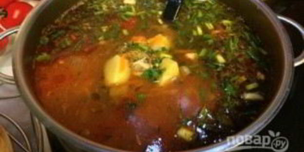 щи из кролика