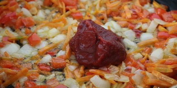 щи из квашенной капусты с болгарским перцем