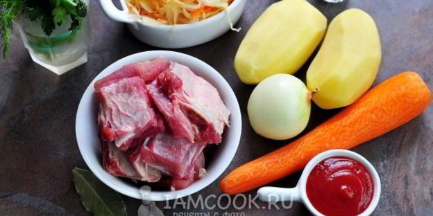 щи из квашеной капусты с говядиной