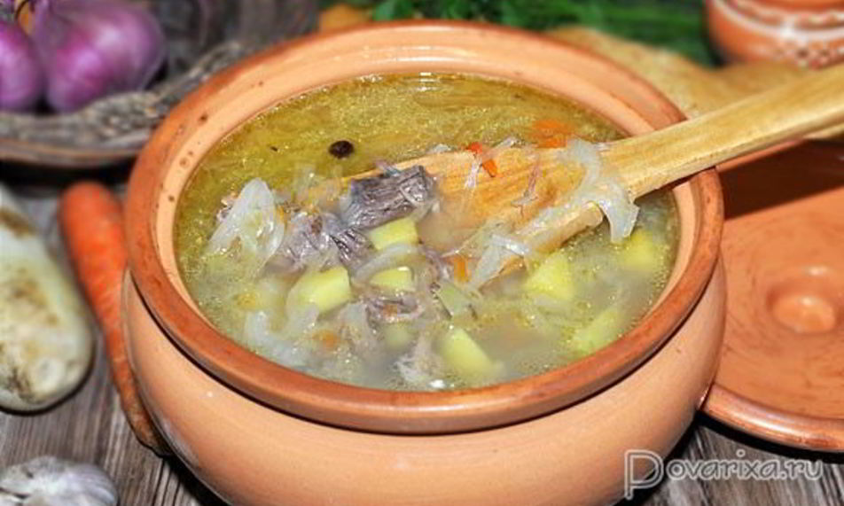 Рецепт щей из квашеной капусты в духовке