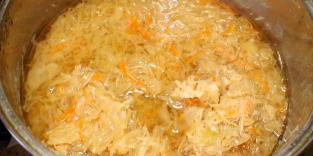 щи из квашеной капусты в мультиварке