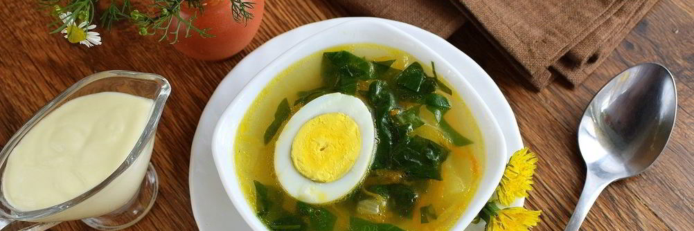 Щи из одуванчиков