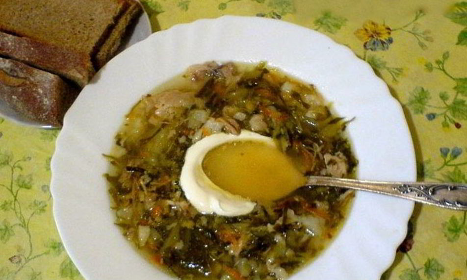 Рецепт щей из щеницы