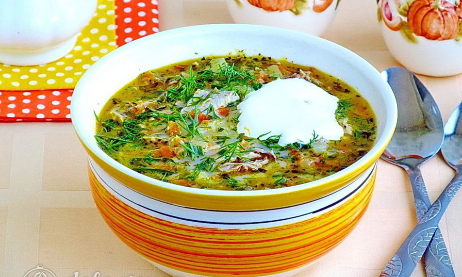 Рецепт щей из свежей капусты с плавленым сыром