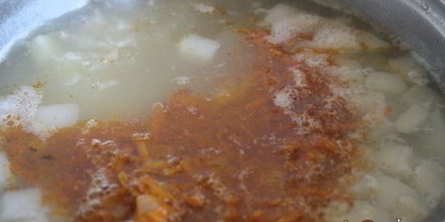 щи из свежей капусты с репой