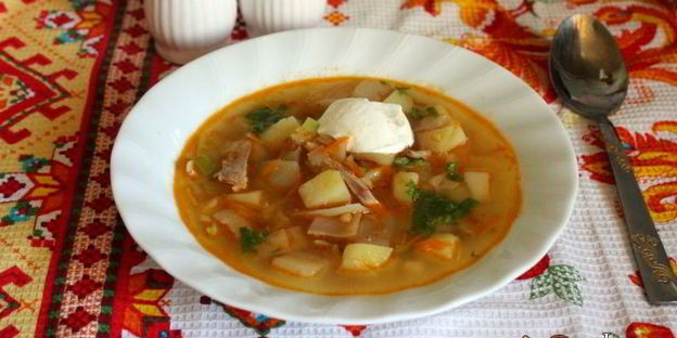 щи из свежей капусты с репой