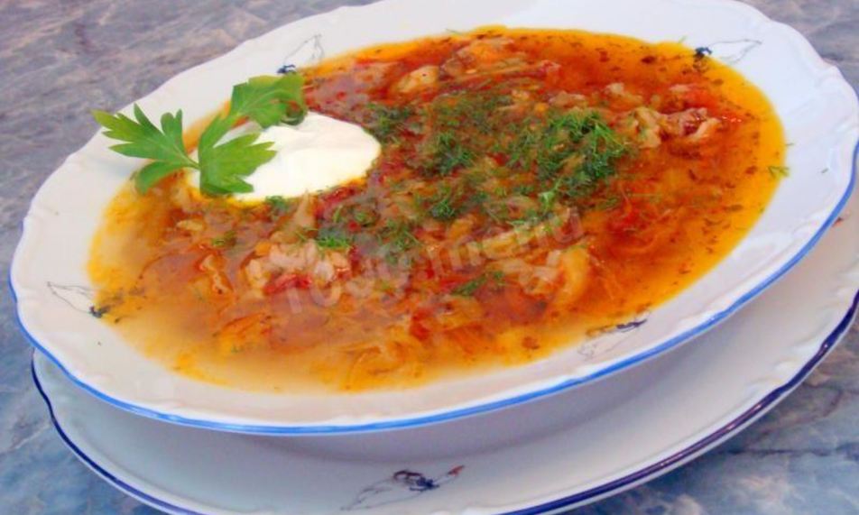 Рецепт щей из свежей капусты в горшочке