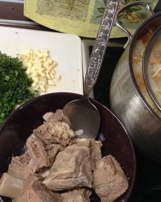 Щи летние Телячьи нежности