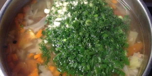 щи летние телячьи нежности