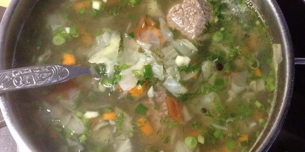 щи летние телячьи нежности