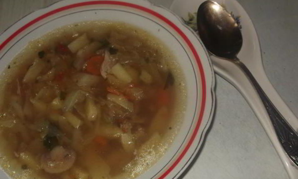 Рецепт щей ны куринома бульоне с шампиньонами