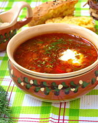 Щи с килькой в томате