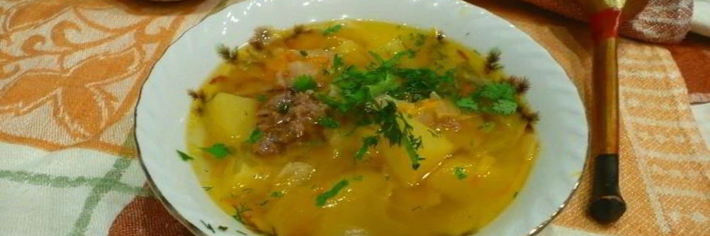 Щи с тушенкой