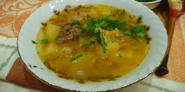 щи с тушенкой