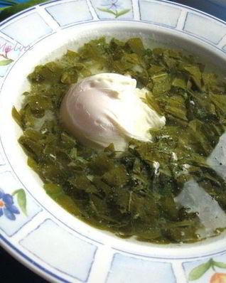 Щи щавелевые холодные