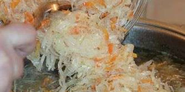 щи суточные из квашенной капусты