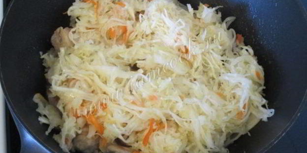 щи суточные из квашеной капусты