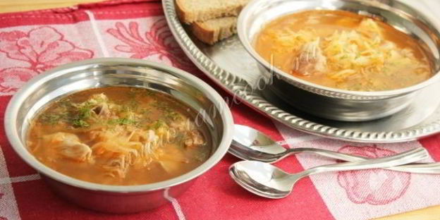 щи суточные из квашеной капусты