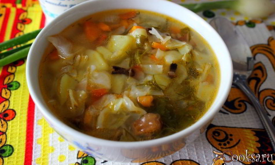 Рецепт щей залесских