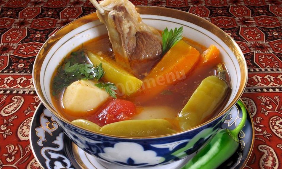 Рецепт классической шурпы из говядины