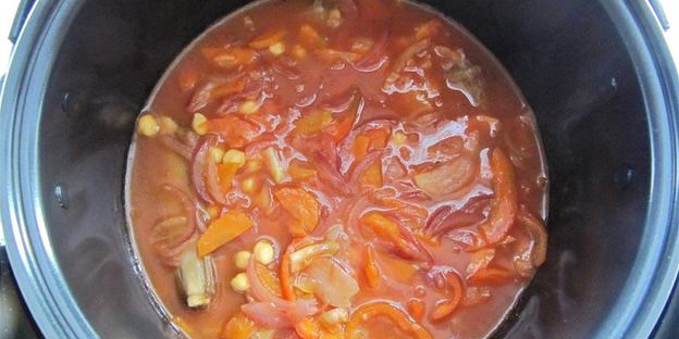 коурма шурпа, жареная