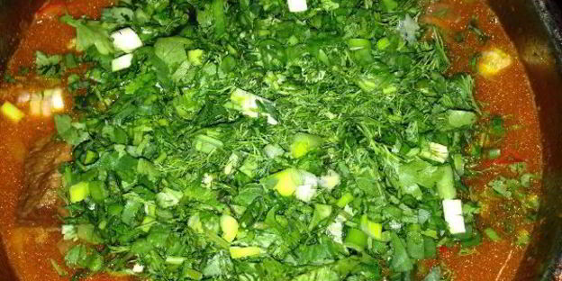 ковурма шурпа