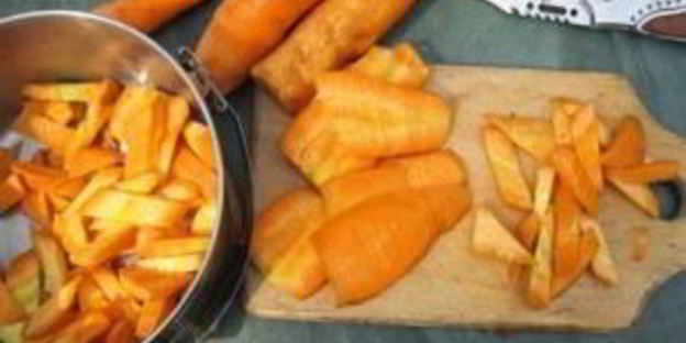 шурпа из баранины на костре