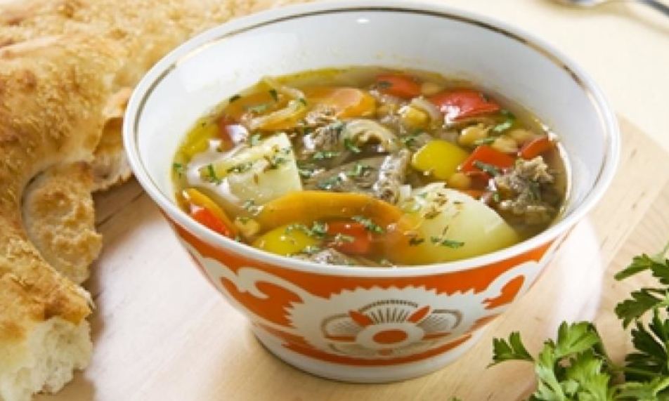 Рецепт шурпы из баранины с нутом
