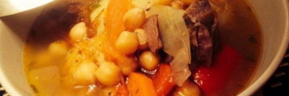 Шурпа из баранины в казане