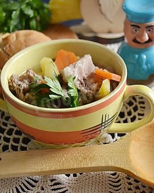 Шурпа из баранины в мультиварке